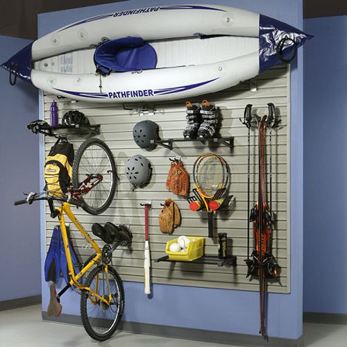 Flow Wall 48' FLOW WALL SHELF PREMIUM Starter Set - Silver - FWS4812-12SB5 Best Price