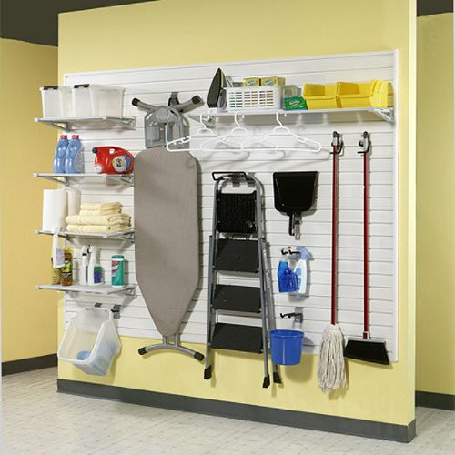 Flow Wall 48' FLOW WALL SHELF PREMIUM Starter Set - White - FWS4812-12WB5 Best Price