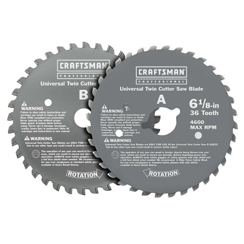 Craftsman 6-1 8 in. Carbide Tip Replacement Blades - 2 pack - 61131 