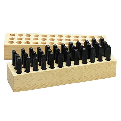 Young Brothers Stamp Works 1/8 in. Tool Stamp Set  Alpha-Numeric Combo - 03361 Best Price