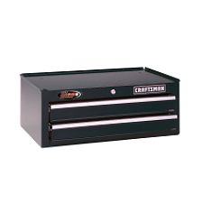 Craftsman 26 in. 2-Drawer Ball-Bearing Intermediate Chest - Black - 61813 