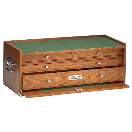 Gerstner International 4 Drawer Red Oak Base Best Price