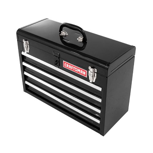 Craftsman 4-Drawer Portable Chest  Black Best Price