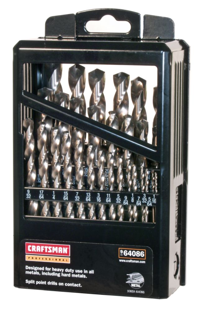Craftsman 29 pc. Cobalt Drill Bit Set