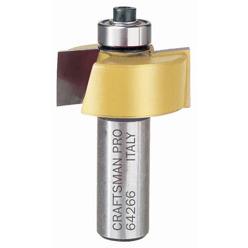 Craftsman Professional 1 2 in. Height Rabbeting Router Bit, 1 2 Shank by 