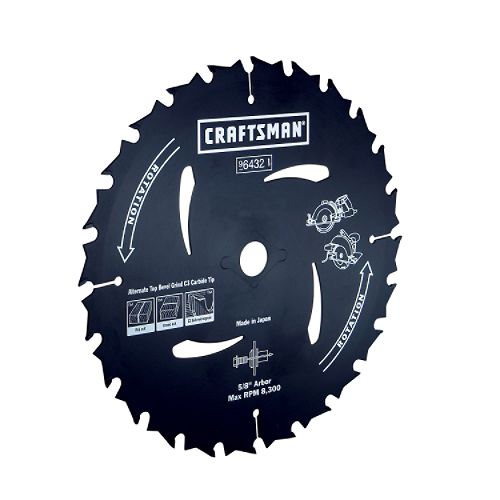Craftsman 6-1 2 in. Corded Circular Trim Saw Blade - 20T - 64321 by Circular Saw Blades