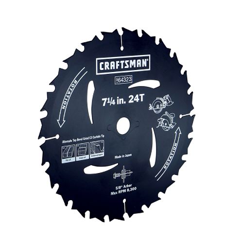 Craftsman 7-1 4 in. Corded Circular Trim Saw Blade - 10 pack - 64323 