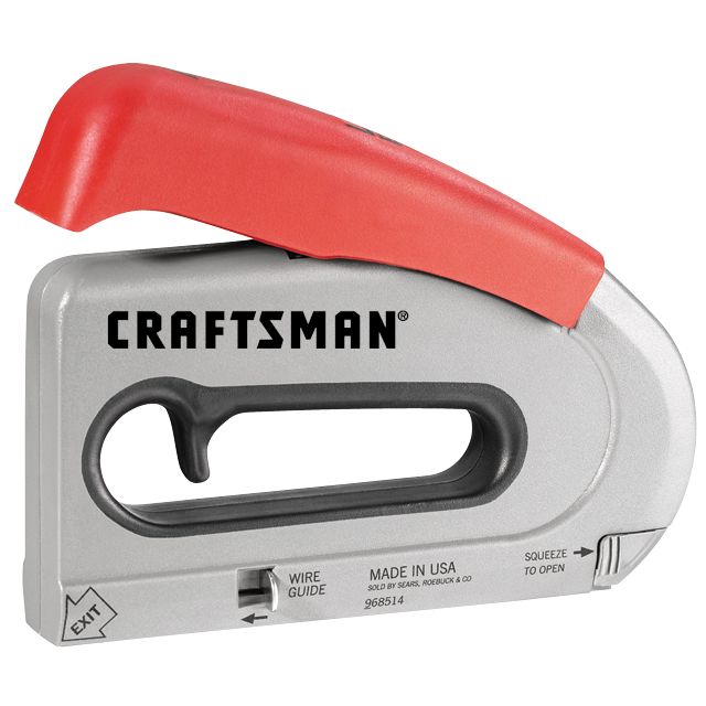 Craftsman Stapler/Brad Nailer, All-Purpose, EasyFire Forward Action