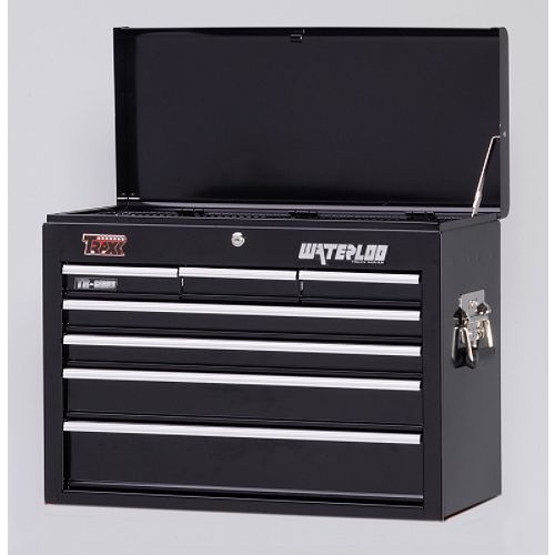 Waterloo 26 7-Drawer BB Chest Black - TR61207BK Best Price