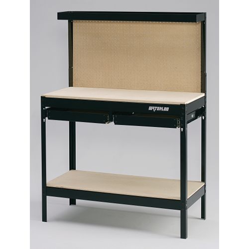 Waterloo 2-Drawer Economy Workbench with Backwall - WB4202 Best Price