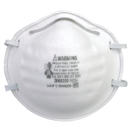 3M Sanding and Fiberglass Respirator - 3 pack - 8200HA1-A Best Price