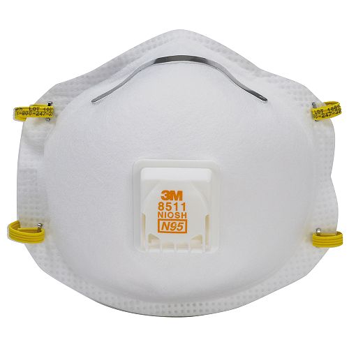 3M Sanding and Fiberglass Respirator with valve - 1 pack Best Price