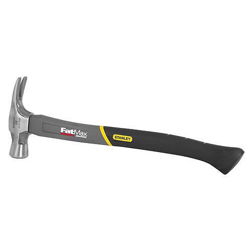 Stanley 22 oz. x 18 in. Hammer -Jacketed Graphite Axe Handle -Rip Claw -Milled Face - -... at Arc Home Products