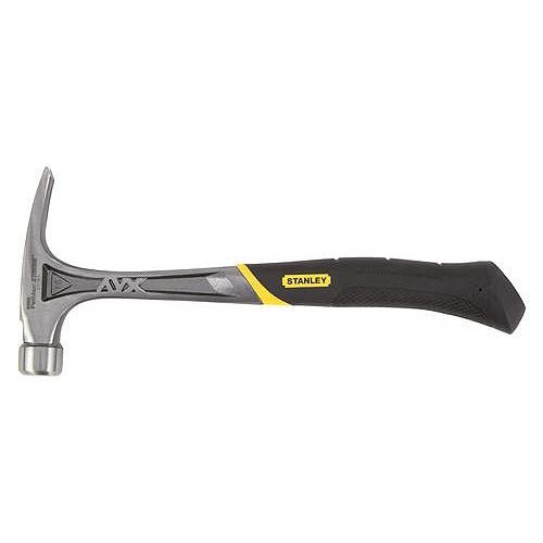 Stanley 22 oz x 16 in. Torsion Control Hammer -AntiVibe Steel Axe Handle -Rip Claw -M