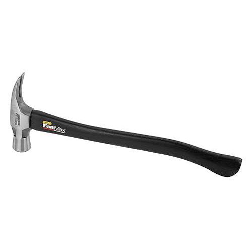 Stanley 22 oz. x 18 in. Hammer -Hickory Handle -Rip Claw -Milled Face -FatMax