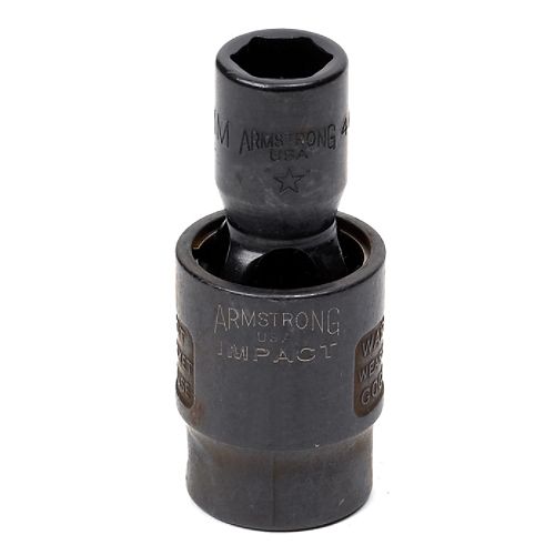 Armstrong 18 mm 6 pt 3 8 in. dr. Universal Impact Socket