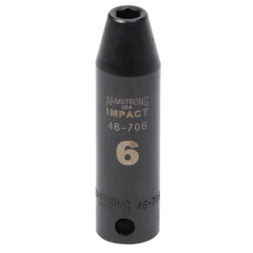 Armstrong 16 mm 6 pt. 3 8 in. dr. Deep Impact Socket