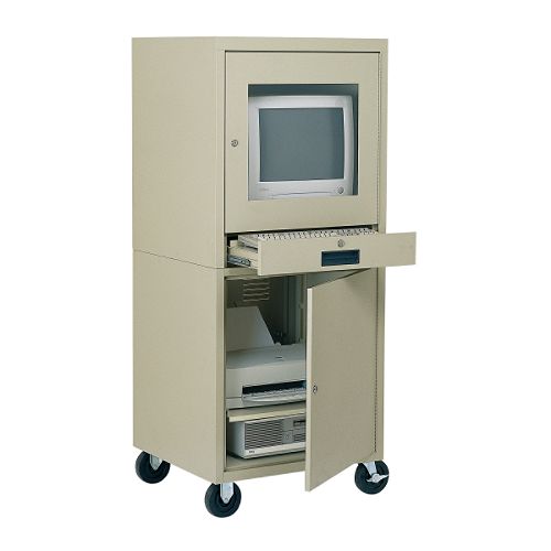 Premier by Edsal 21W x 22-1/2D x 59-1/2H Computer Cabinet - CSC6900PU Best Price