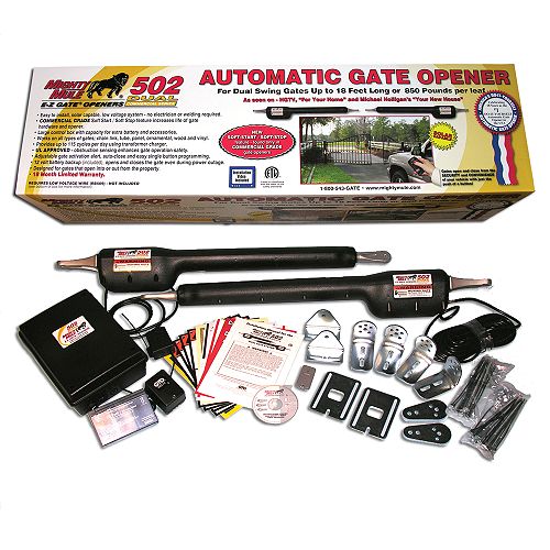 Mighty Mule Heavy Duty Gate Opener for Dual Swing... by 