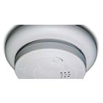 Universal Security Standard Battery Operated Smoke Alarm, Ionization, Large Ring, Clamshell - SS-770-LRC