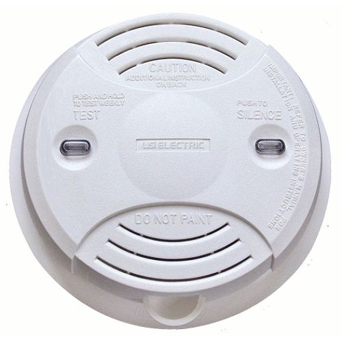 Universal Security Platinum AC Hardwire Smoke Alarm  Photoelectric  Battery Back-up  Silencer But - SS-2895-C Best Price
