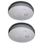 Universal Security Standard, Ionization, Small Profile, Battery, 2 Pack, Clamshell - SS-770-2C