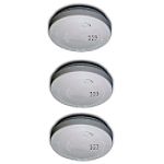 Universal Security Standard, Ionization, Small Profile, Battery, 3 Pack, Clamshell - SS-770-3C