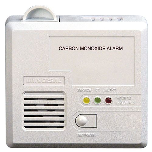Universal Security Extra Direct Plug-In Carbon Monixide Alarm  Battery Back-up  Battery Drawer  3 - CD-9590-C Best Price
