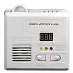Universal Security Premium Extra Direct Plug-In Carbon Monixide Alarm, Digital Display, Peak Leve - CD-9690-C