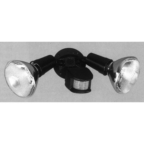 Universal Security Adjustable Motion Sensing Security Lighting System  Black  Boxed - HE-100BC Best Price