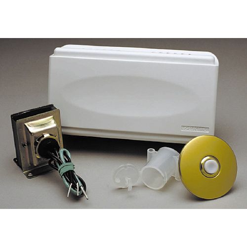 Universal Security 120 VAC Chime Kit: 1 Single Door Chime  1 Dual Use Stucco Push Button  1 16V T - USI-6061 Best Price