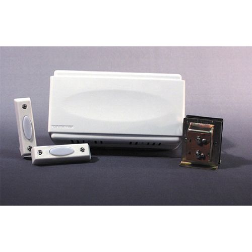 Universal Security 120 VAC Chime Kit: 1 Two Door Chime  1 Dual Use Standard Push Button  1 16V Tr - USI-6251 Best Price