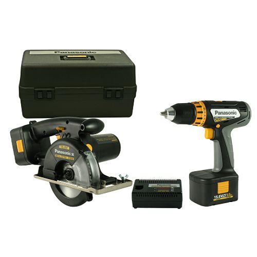 Panasonic 15.6V Cordless in.Metalin. 2pc Combo Kit - EYC136NQKW