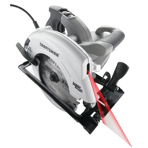 Craftsman 7-1 4 in. Circular Saw with LaserTrac and 5 Bonus Blades - 79570 