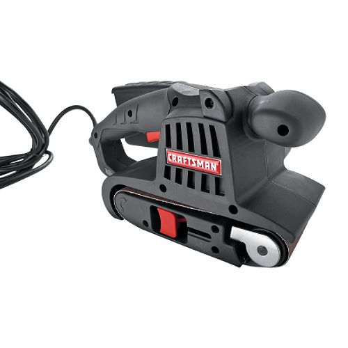 Craftsman 6 amp 3 x 18 in. Belt Sander w  Filtered Dust Collection System & Bonus Belts -...