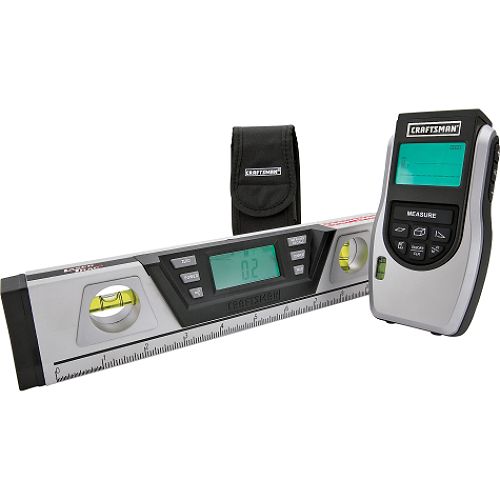Craftsman Laser Measuring Tool and 10-inch Digital Level Combo