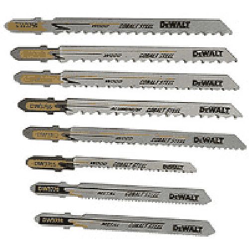 DeWalt 8 pc. T-Shank Jig Saw Blade Set - DW3791 