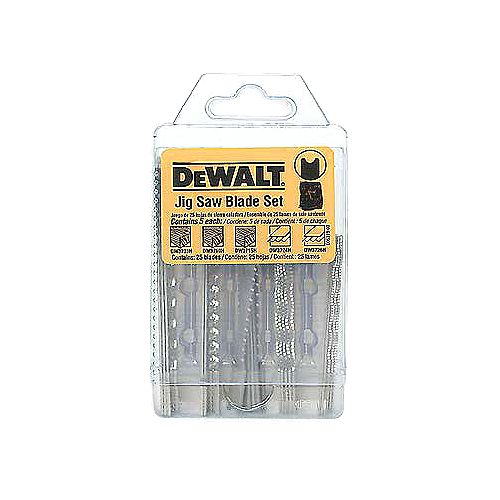 DeWalt 15 pc. U-Shank Jig Saw Blade Set - DW3798 by Jig Saw Blades