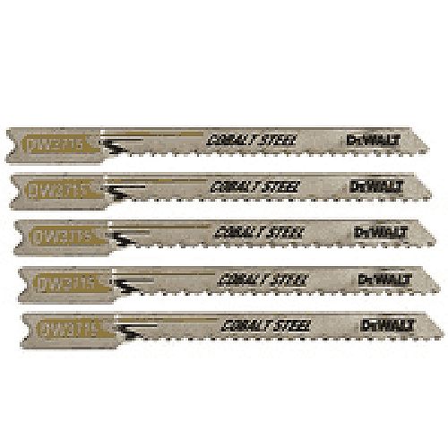 DeWalt 4 in. 6TPI U-Shank Woodcutting Jig Saw Blade, 5 pk. 