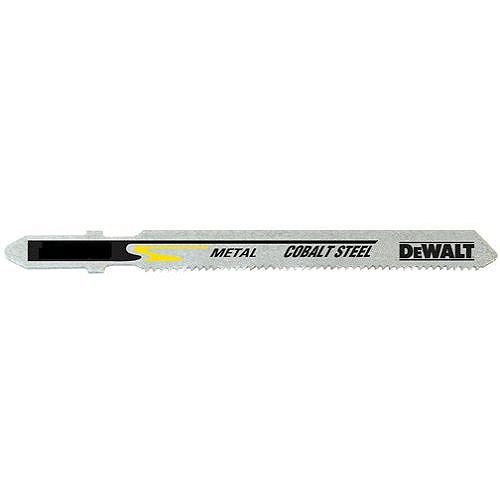 DeWalt 3 in. 14TPI T-Shank Metal Cut Jig Saw Blade, 5 pk. 