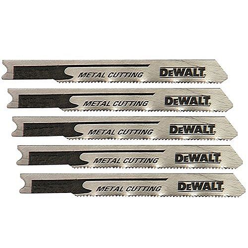 DeWalt 3 in. 24TPI U-Shank Metal Cut Jig Saw Blade, 5 pk. - DW3726-5 by Jig Saw Blades