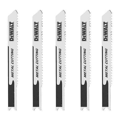 DeWalt 4 in. 18TPI U-Shank Metal Cut Jig Saw Blade, 5 pk. 