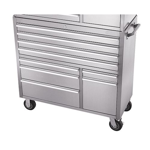 Viper Tool Storage 9 Drawer 304 Stainless Steel Roll-Away - 80675 Best Price