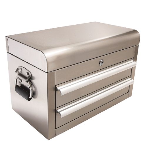 Viper Tool Storage 18 in. Portable 2-drawer 304 Stainless Steel Chest - 80679 Best Price