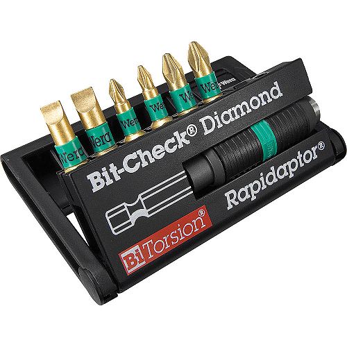 Wera 7-Piece Bit-Check Diamond Set - 80865 Best Price
