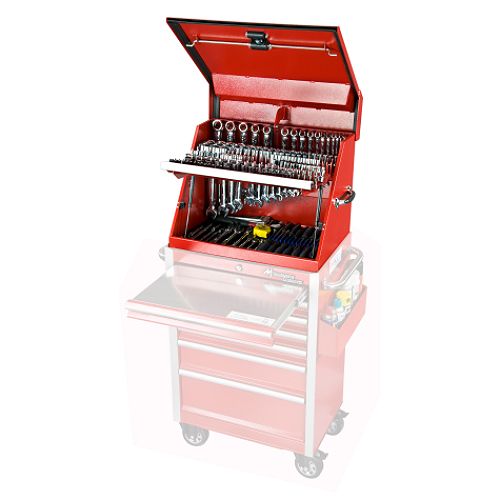 Montezuma Crossover Tool Storage Chest - Red - 80941 Best Price