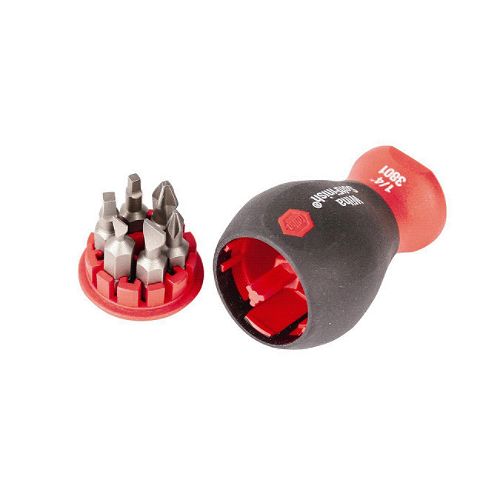 Wiha Stubby Screwdriver with Standard Bits - 38048 Best Price