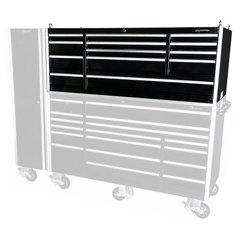 Montezuma 72 in. 13-Drawer Top Chest - Black - 80997 Best Price
