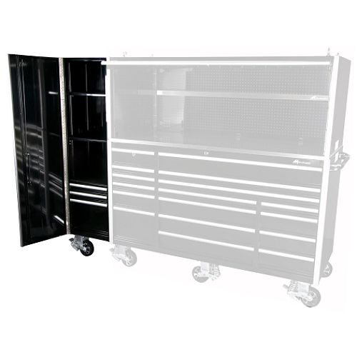 Montezuma 30 in. 3-Drawer Side Locker - Black - 81005 Best Price
