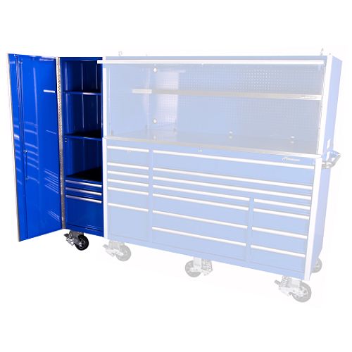 Montezuma 30 in. 3-Drawer Side Locker - Blue - 81015 Best Price
